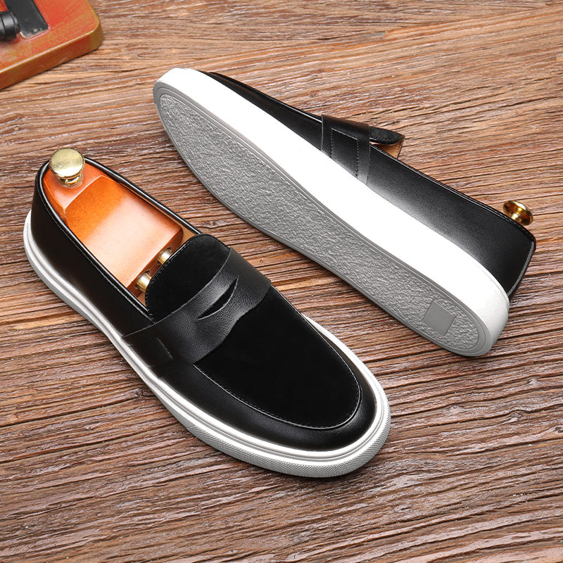 Leandro Hybrid Leather Loafers