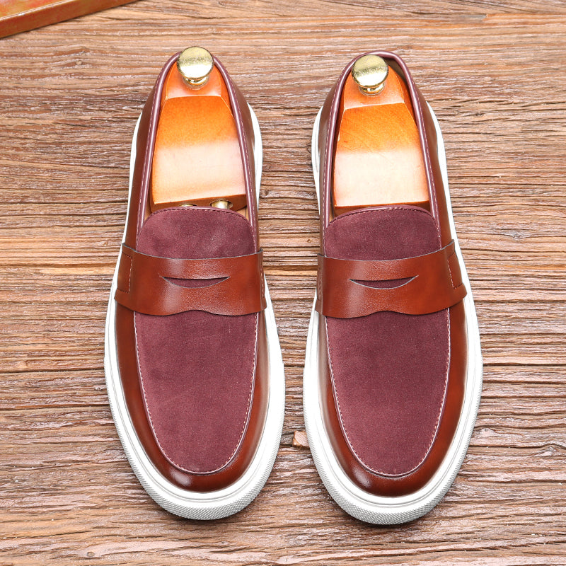 Leandro Hybrid Leather Loafers