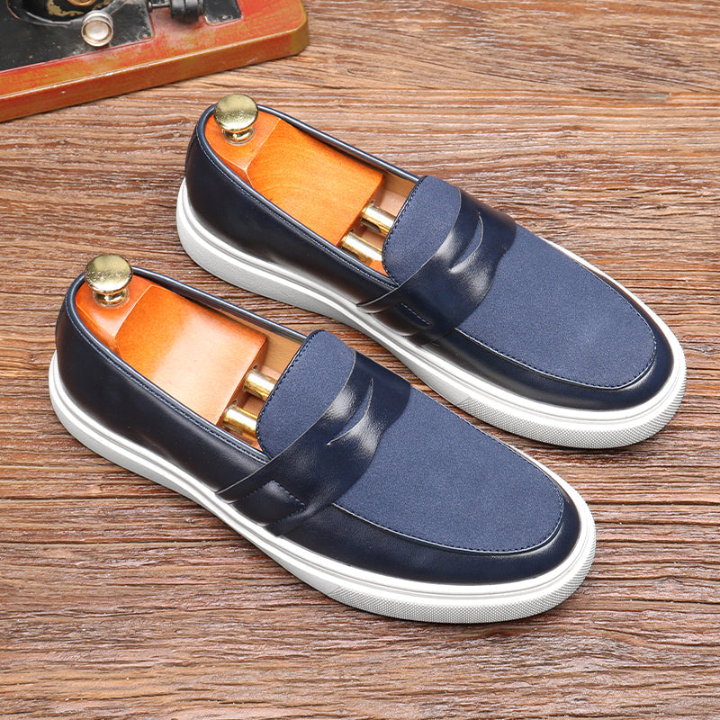 Leandro Hybrid Leather Loafers