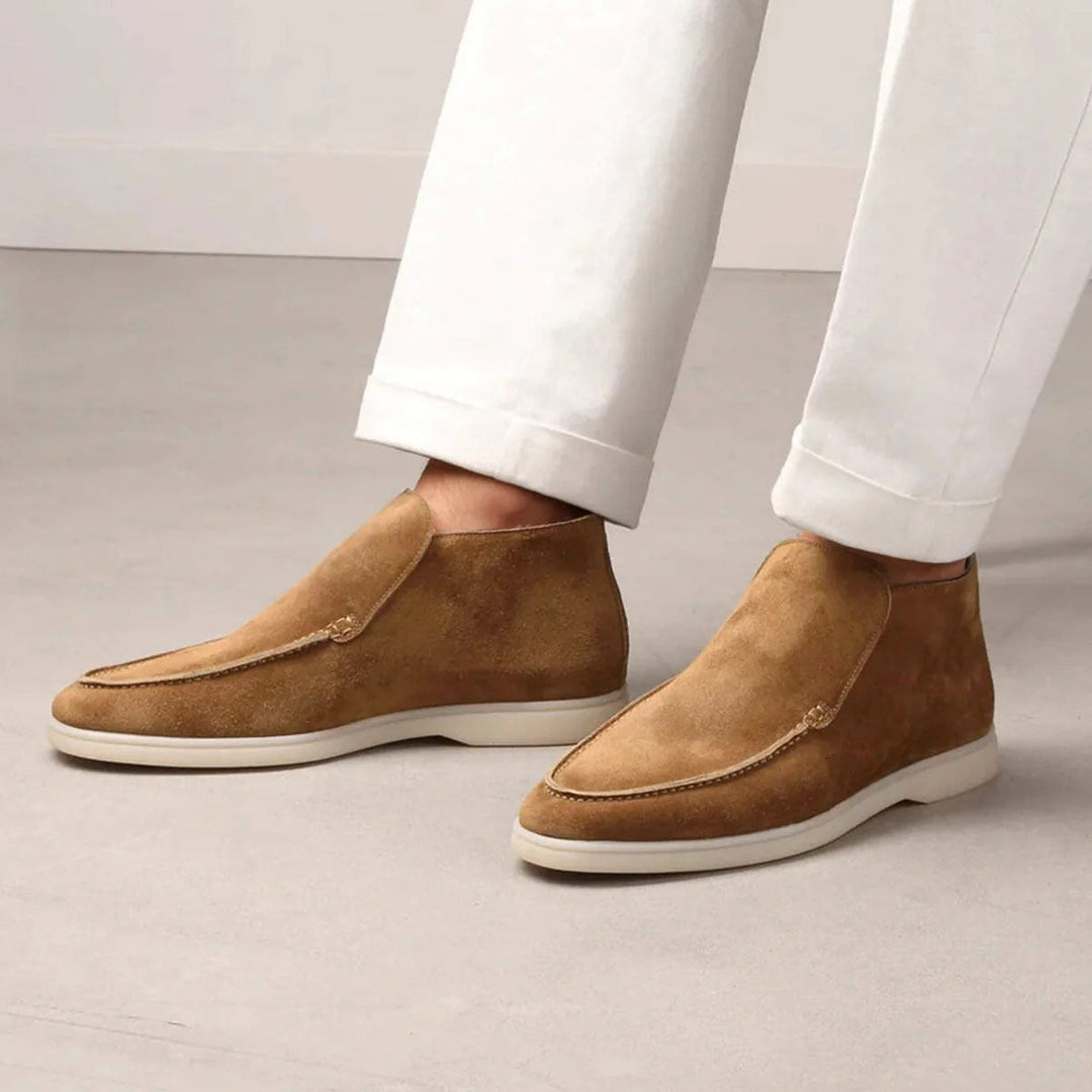 Gianni Suede Mid Sneakers