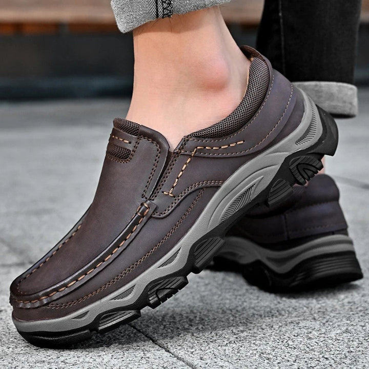 Dario Trail Leather Slip-Ons
