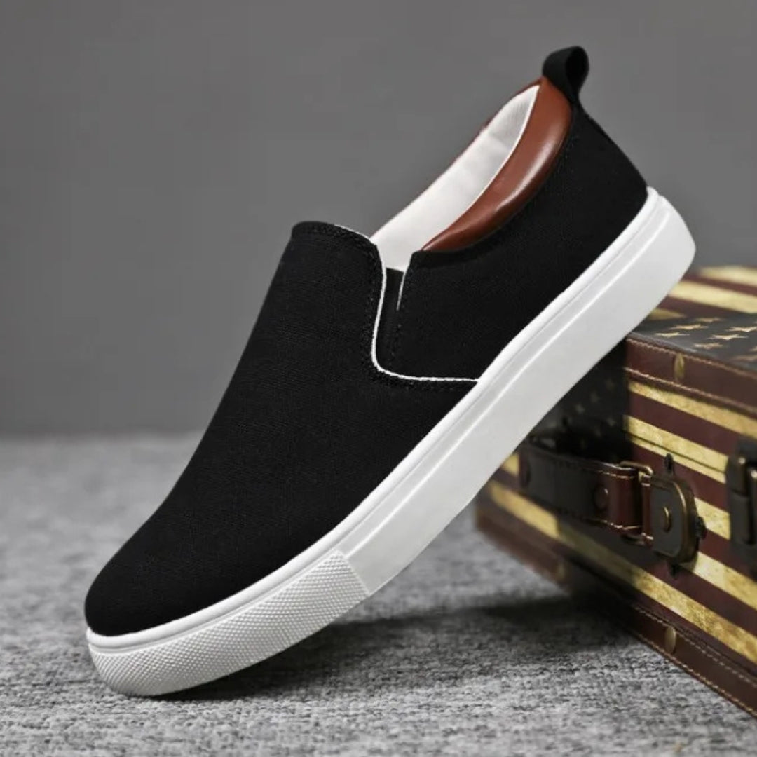 Elio Canvas Slip-On Sneakers