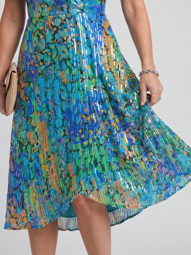Floral Print Midi Dress