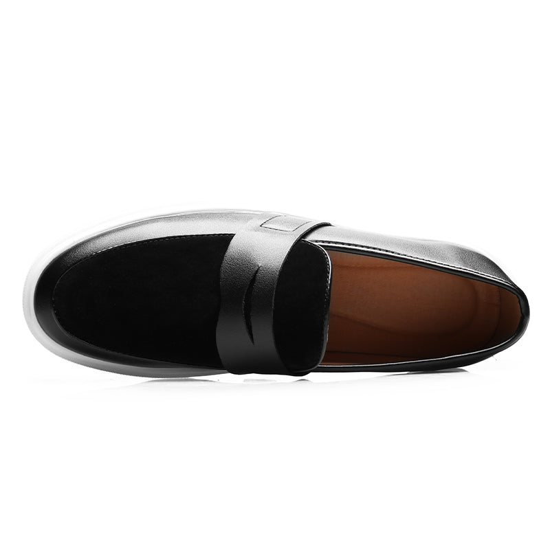 Leandro Hybrid Leather Loafers
