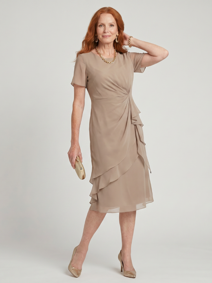 Layered Midi Dress
