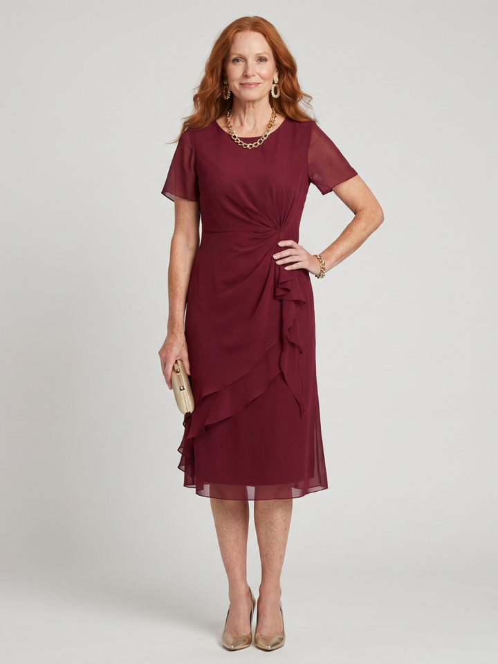 Layered Midi Dress