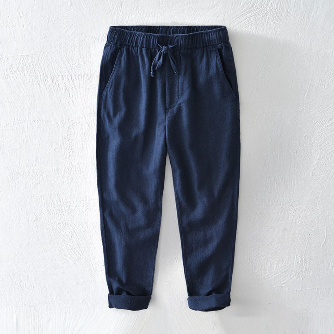 Tomaso Linen Casual Trousers