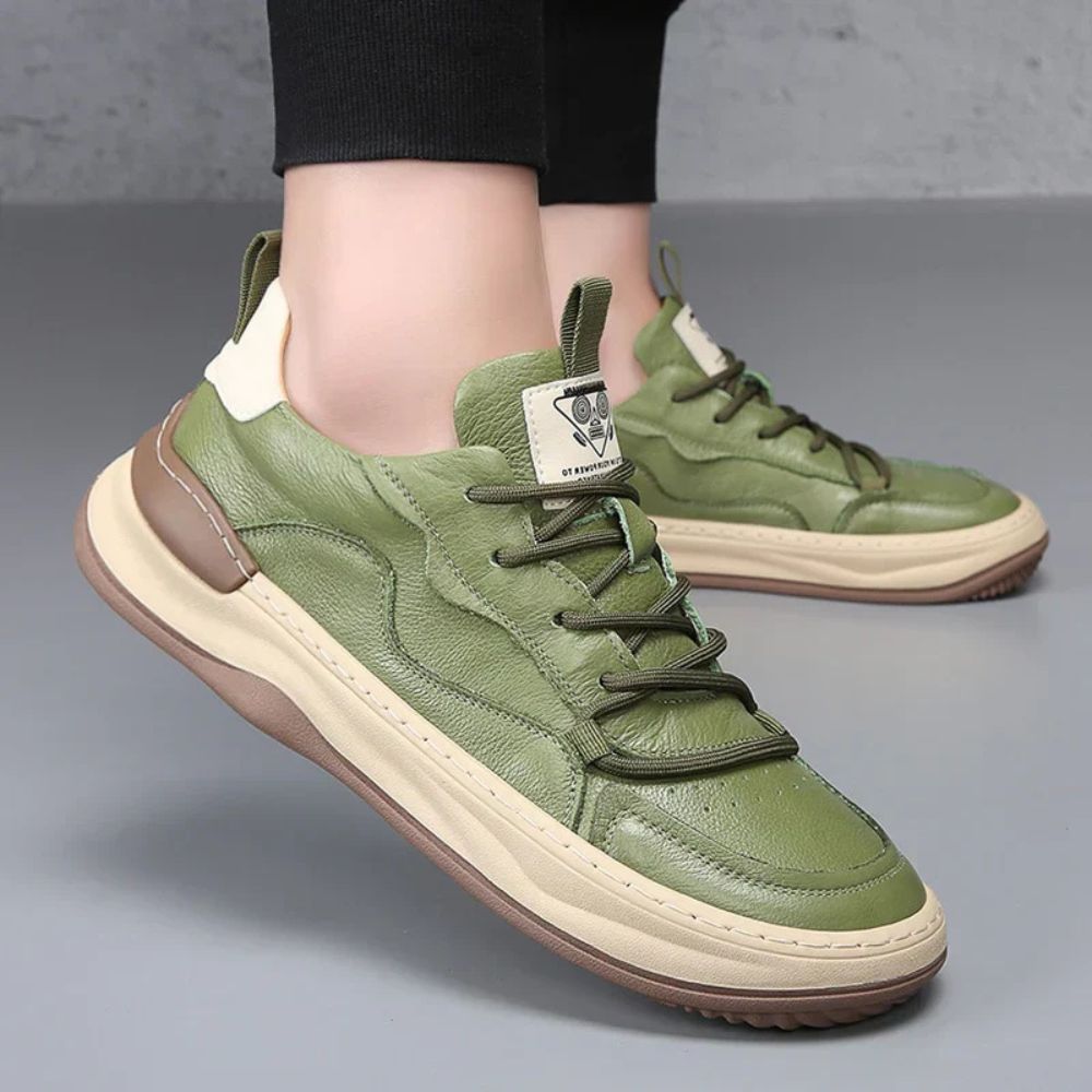 Thierry Genuine Leather Sneakers