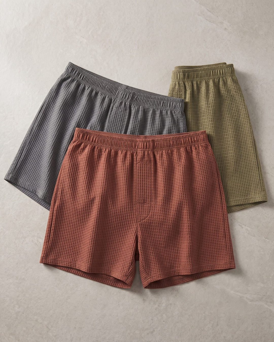 Elio Waffle Shorts