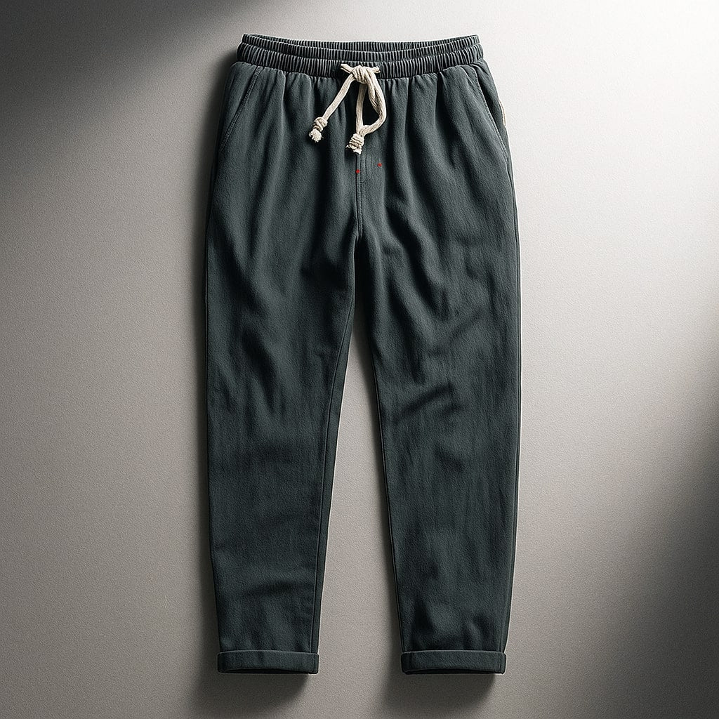 Matteo Cotton Drawstring Pants