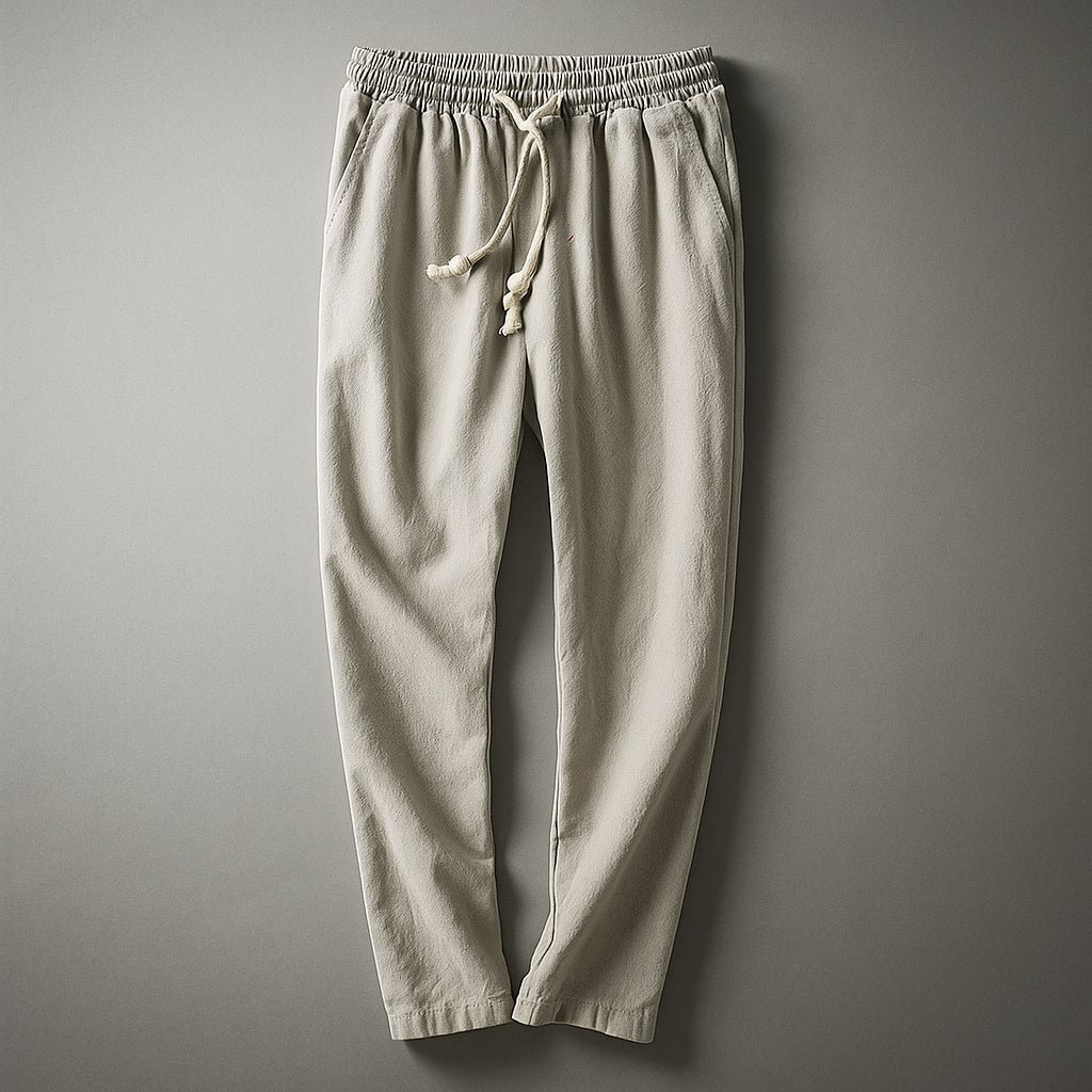 Matteo Cotton Drawstring Pants