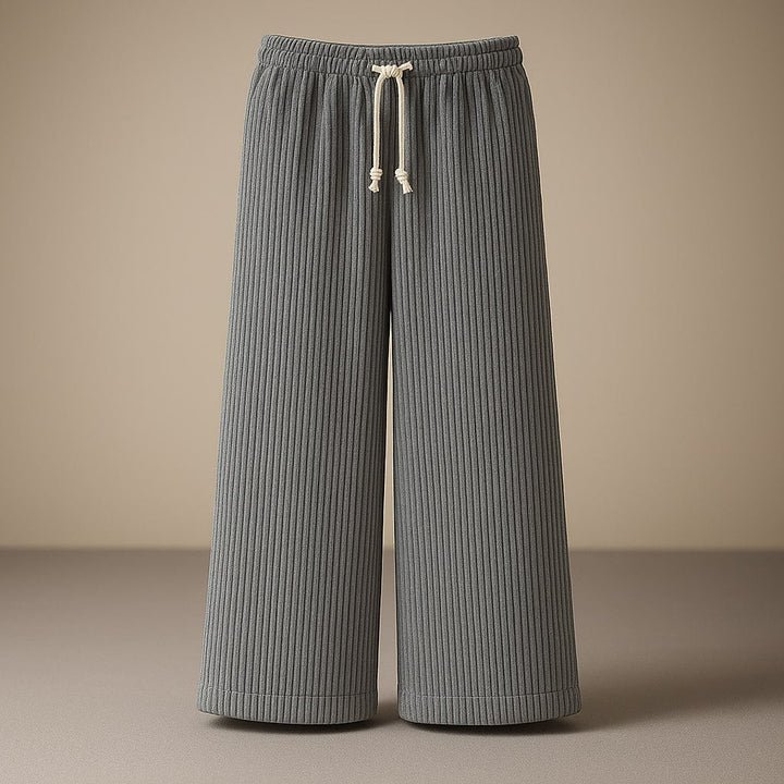 Marco Ribbed Cotton Trousers
