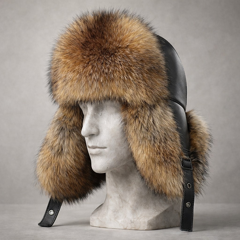 Vittorio Fox Fur Winter Hat