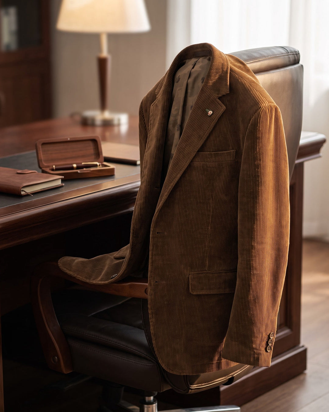 Xavier Cotton Corduroy Blazer