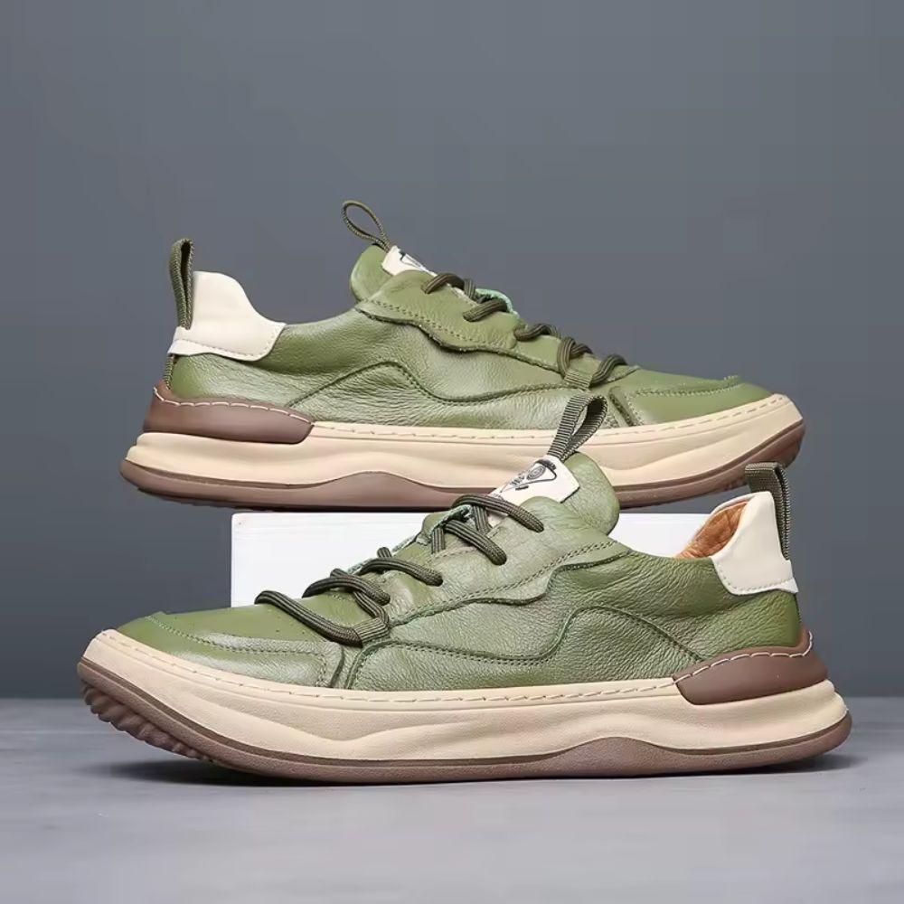 Thierry Genuine Leather Sneakers