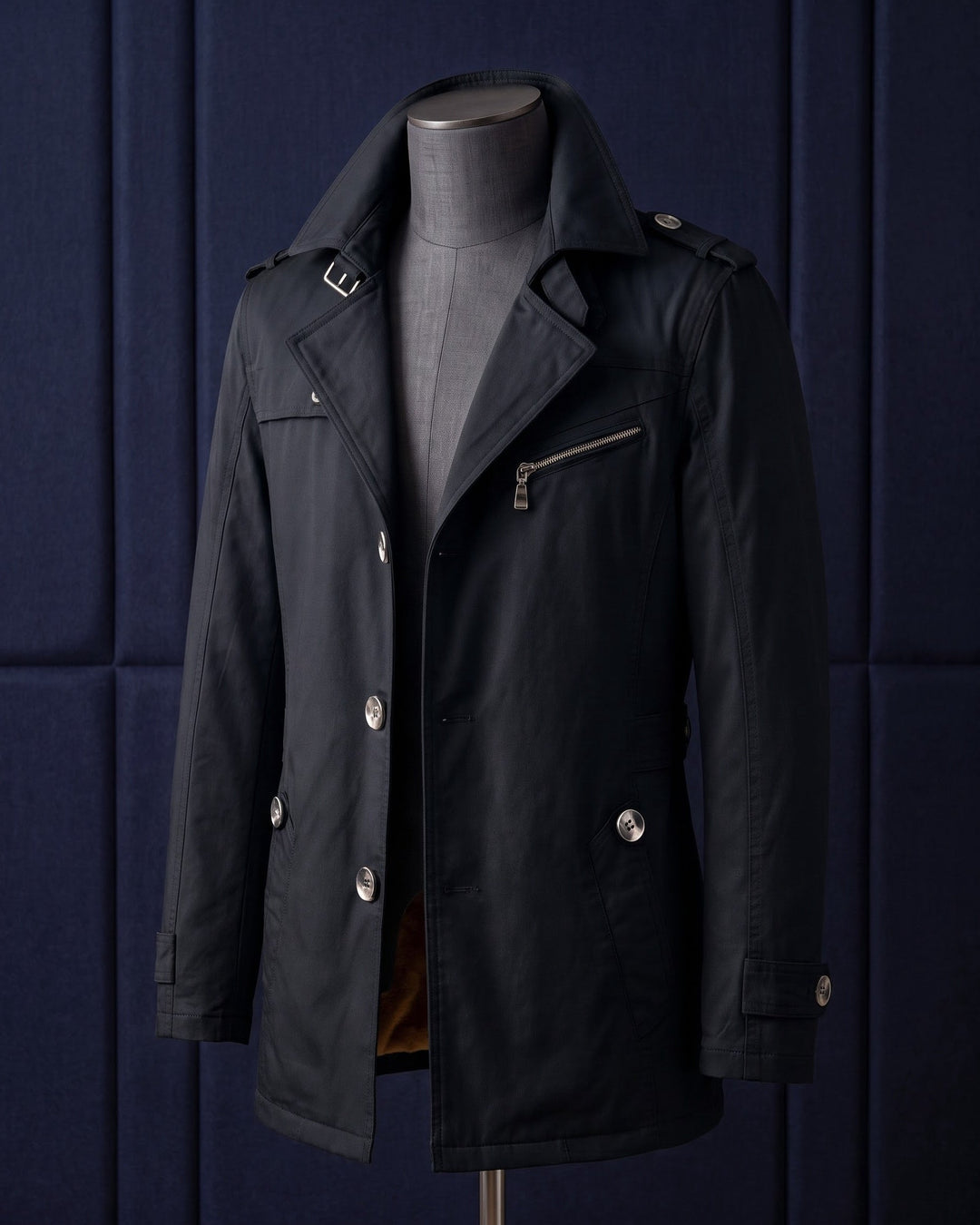 Cesare Cotton Trench Coat