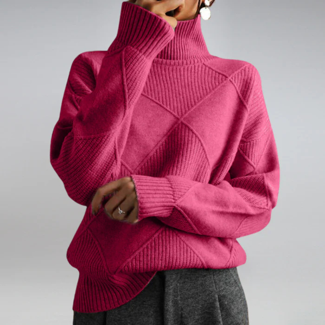 Lauren – Soft Roll-Neck Jumper