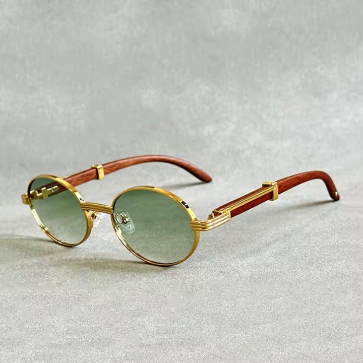 Alphonse Vintage Oval Sunglasses