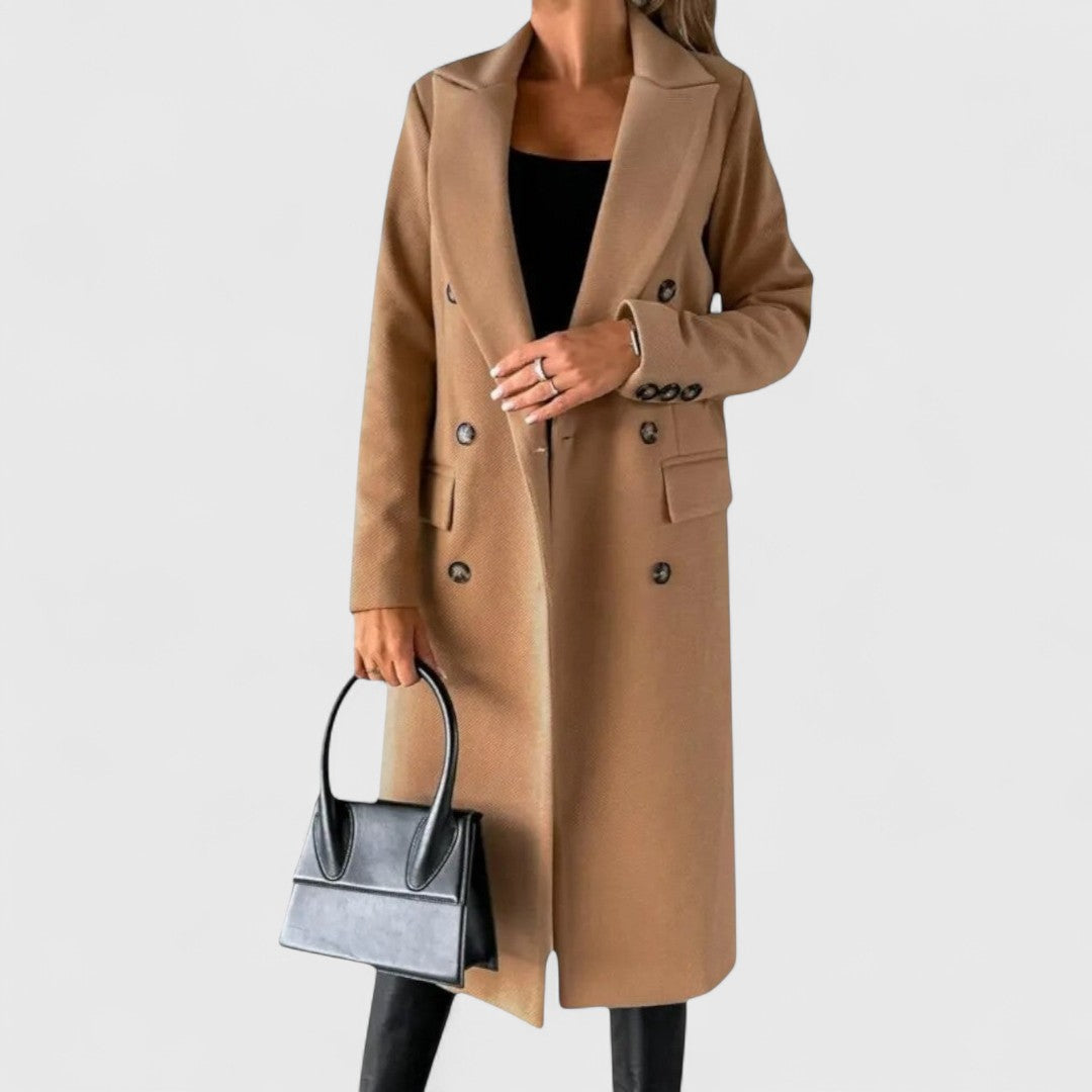EVIE | ELEGANT LONGLINE COAT