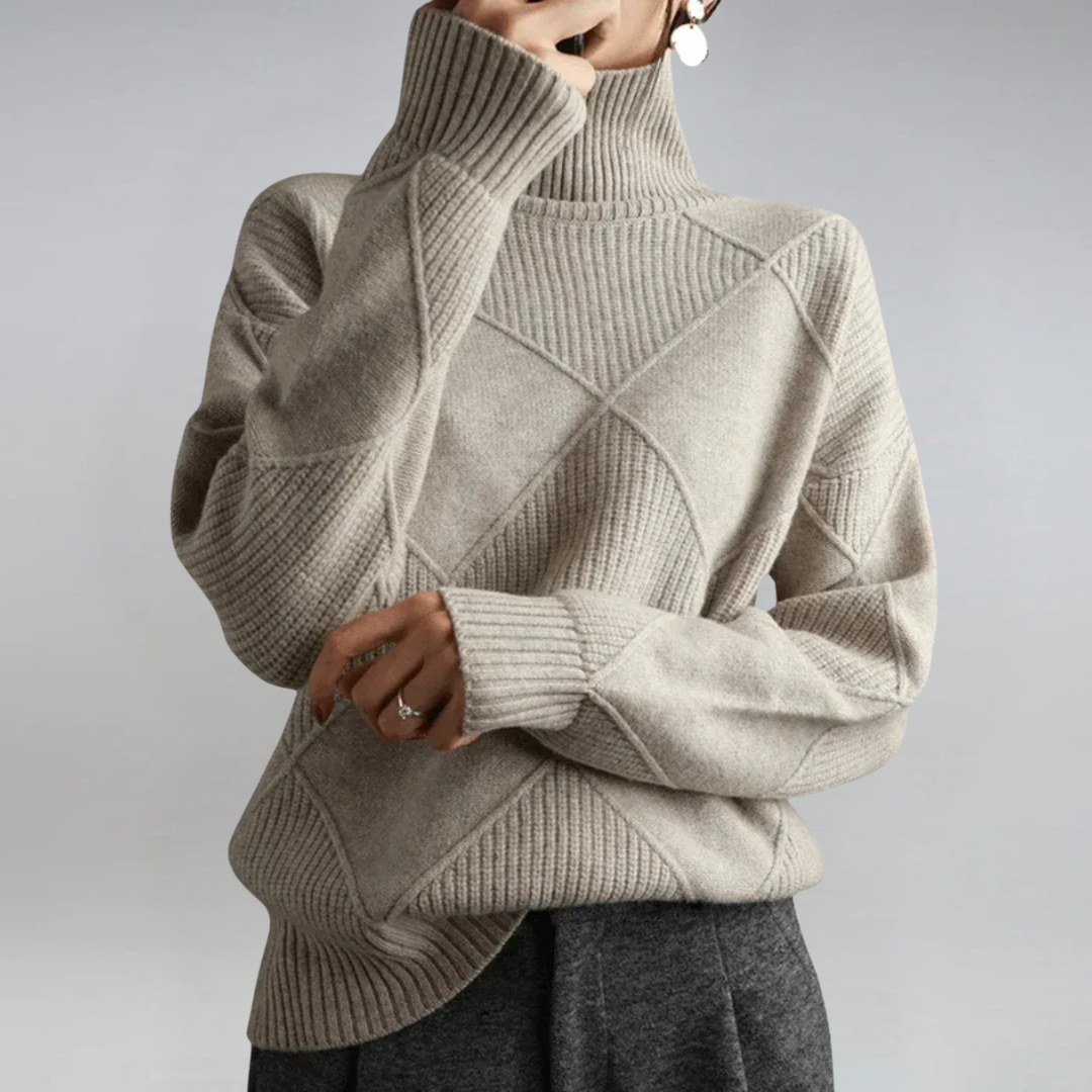 Lauren – Soft Roll-Neck Jumper