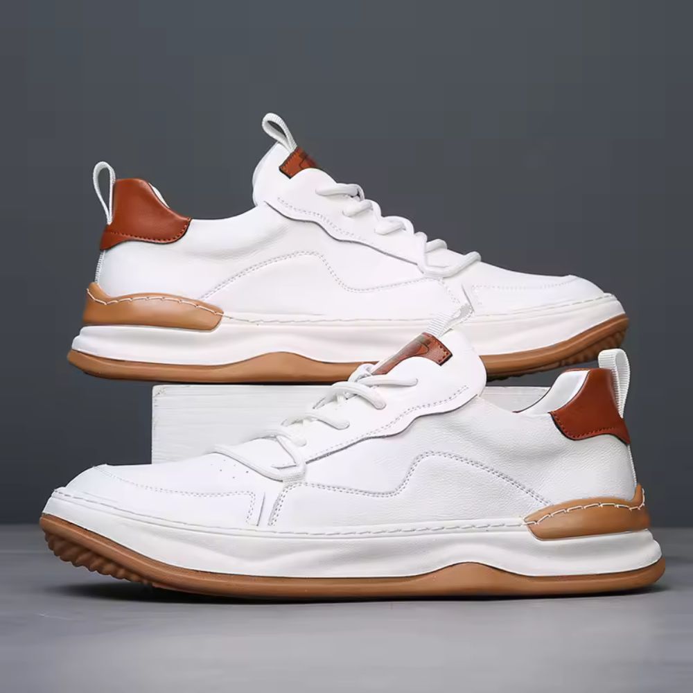 Thierry Genuine Leather Sneakers
