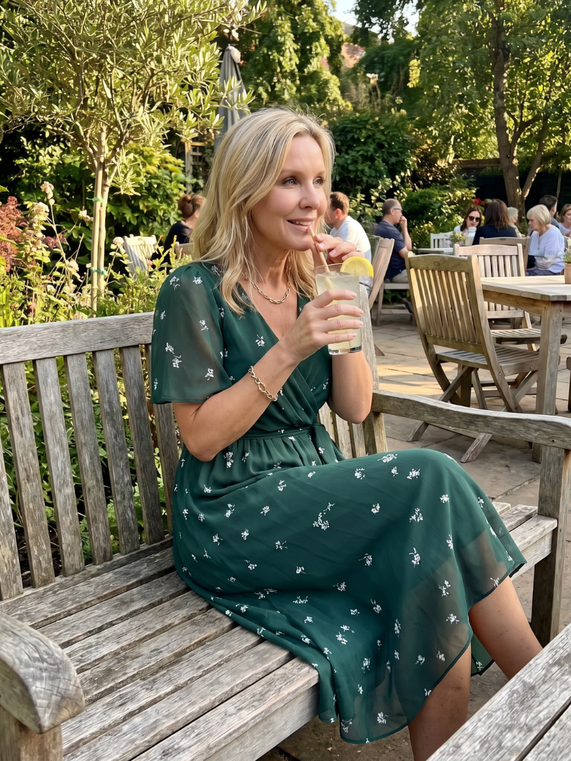 Floral Print Midi Dress