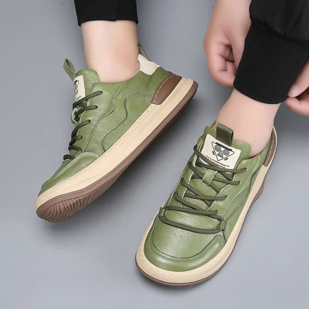 Thierry Genuine Leather Sneakers