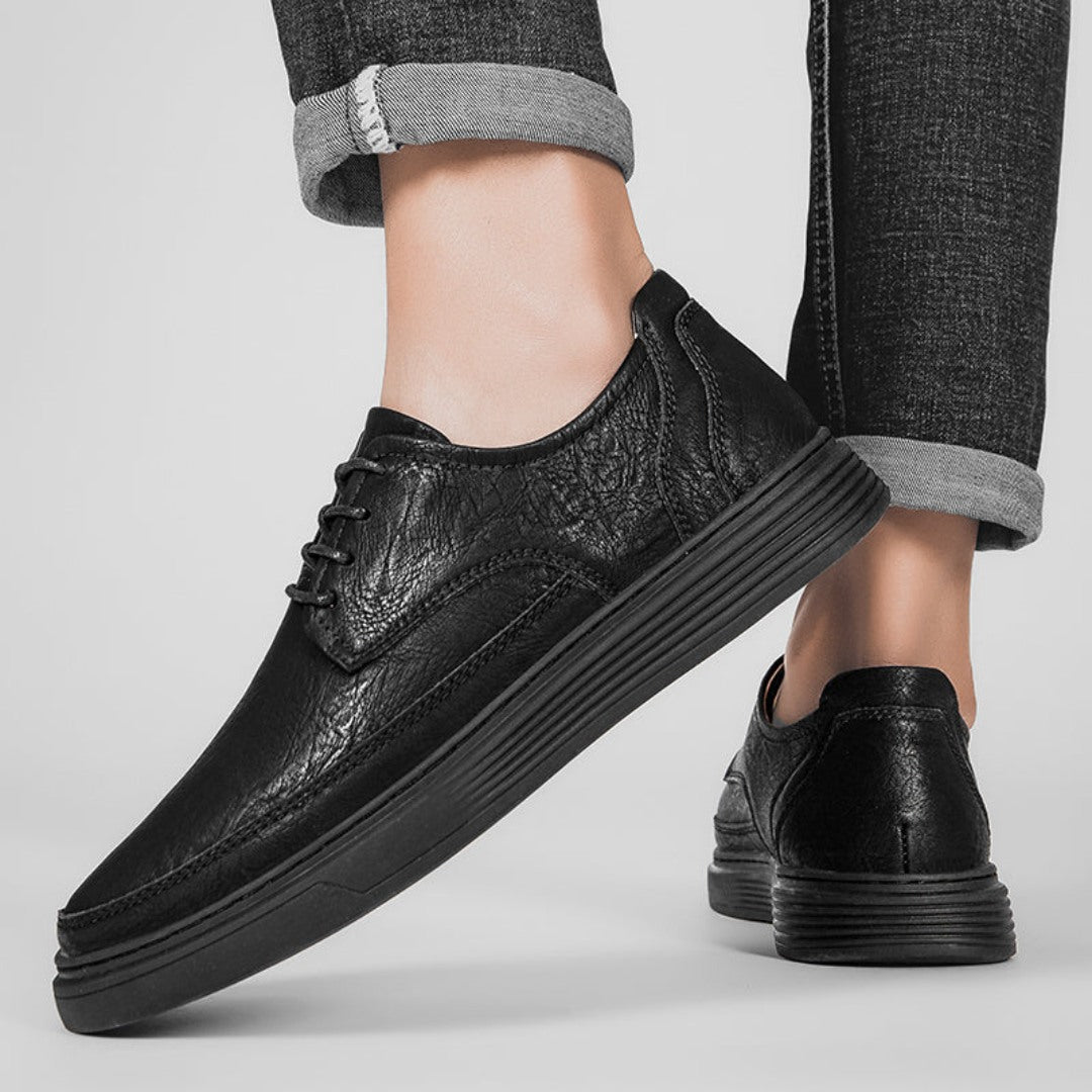 Leandro Genuine Leather Lace-Ups