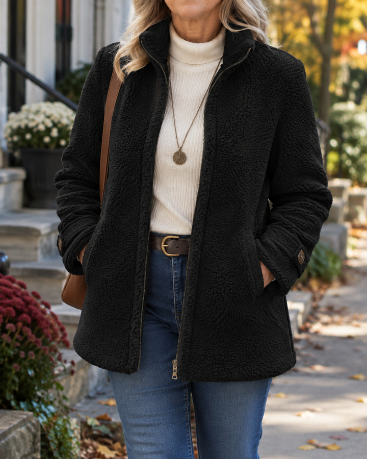 Rebecca | Stand-Collar Zip Jacket