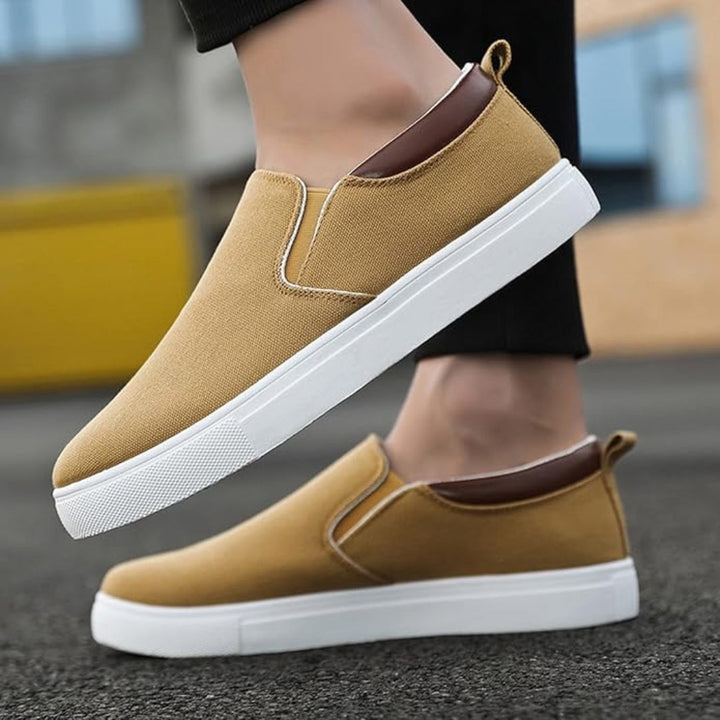 Elio Canvas Slip-On Sneakers