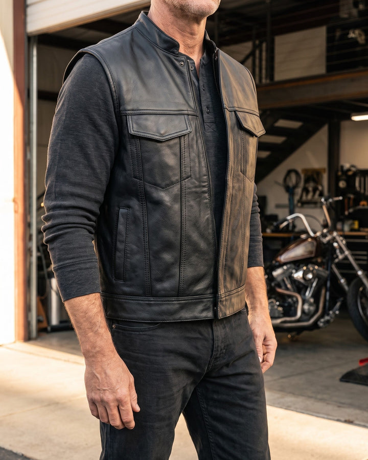 Fernando Cotton Blend Vest