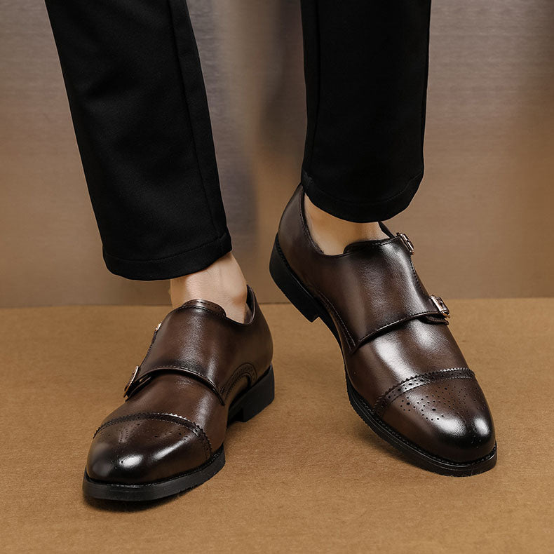 Leonardo Double Monk Strap Shoes