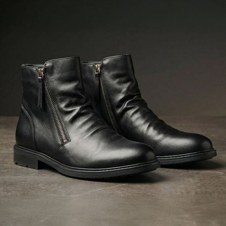 Nico Leather Zip Boot