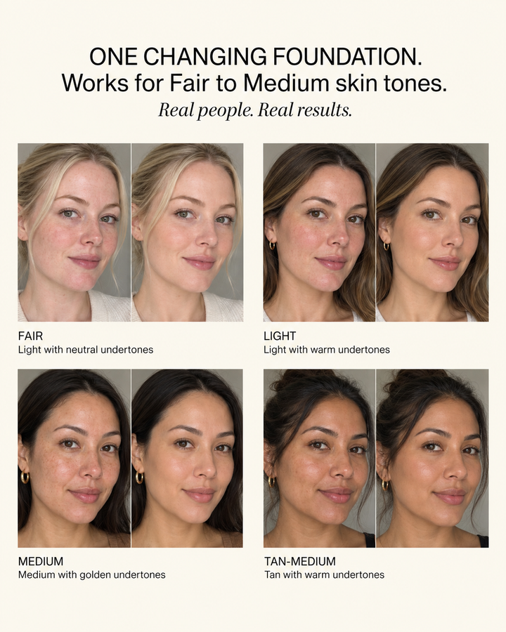 Colour Changing Foundation