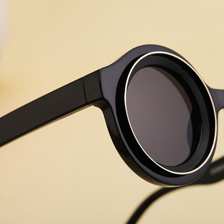 Emilio Vintage Wood Sunglasses
