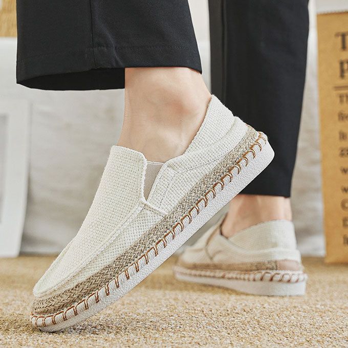 Sandro Woven Slip-On Espadrilles