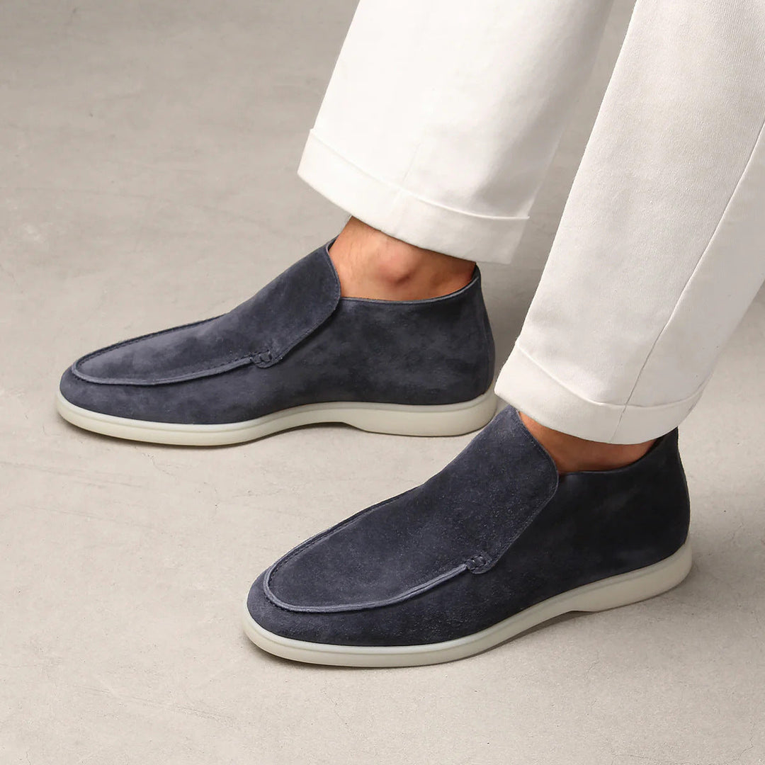 Gianni Suede Mid Sneakers