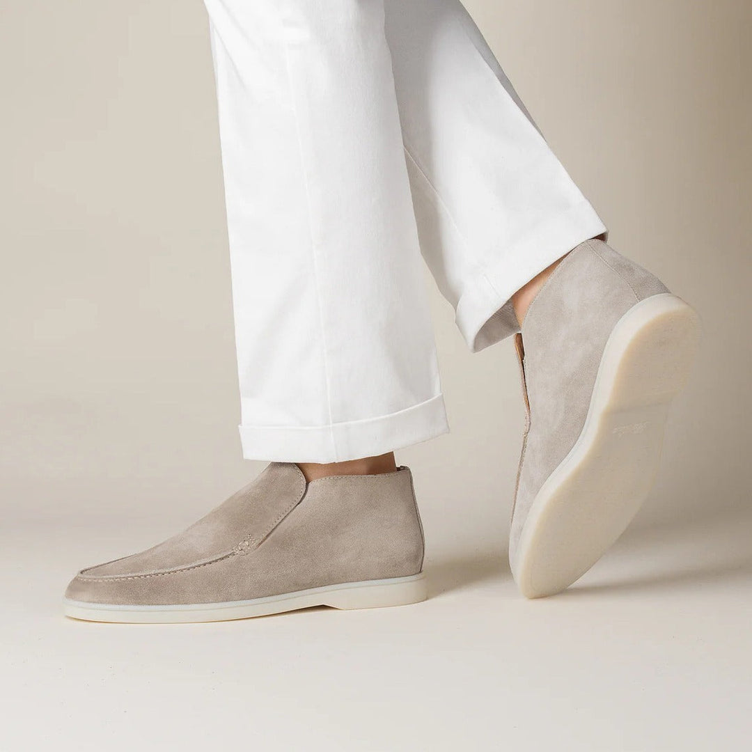 Gianni Suede Mid Sneakers