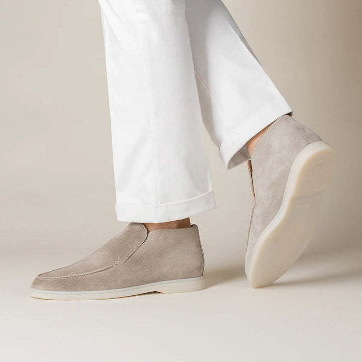 Gianni Suede Mid Sneakers