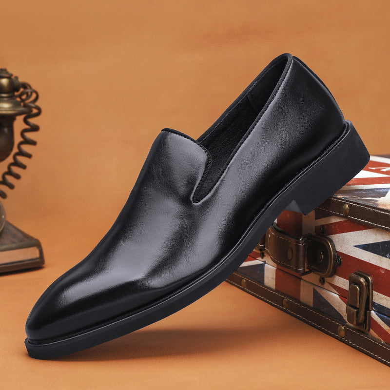 Salvatore Polished Leather Loafers