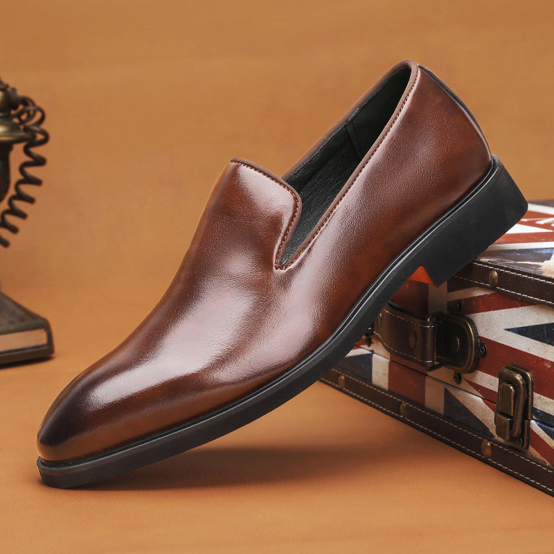 Salvatore Polished Leather Loafers