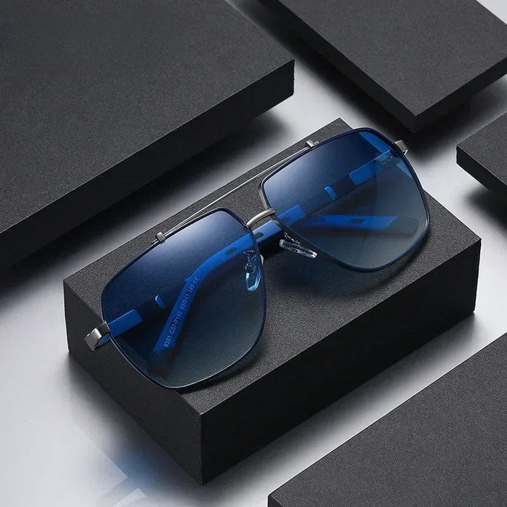 Gianni Metal Aviator Sunglasses