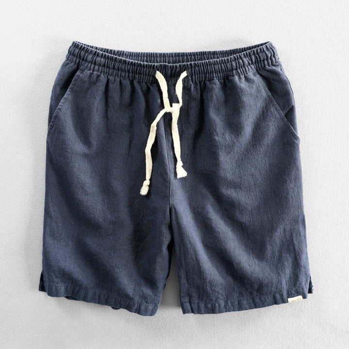 Paolo Linen Drawstring Shorts