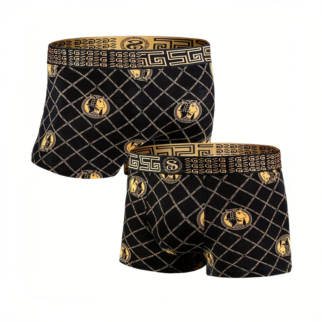 Enzo Cotton Boxer Trunks