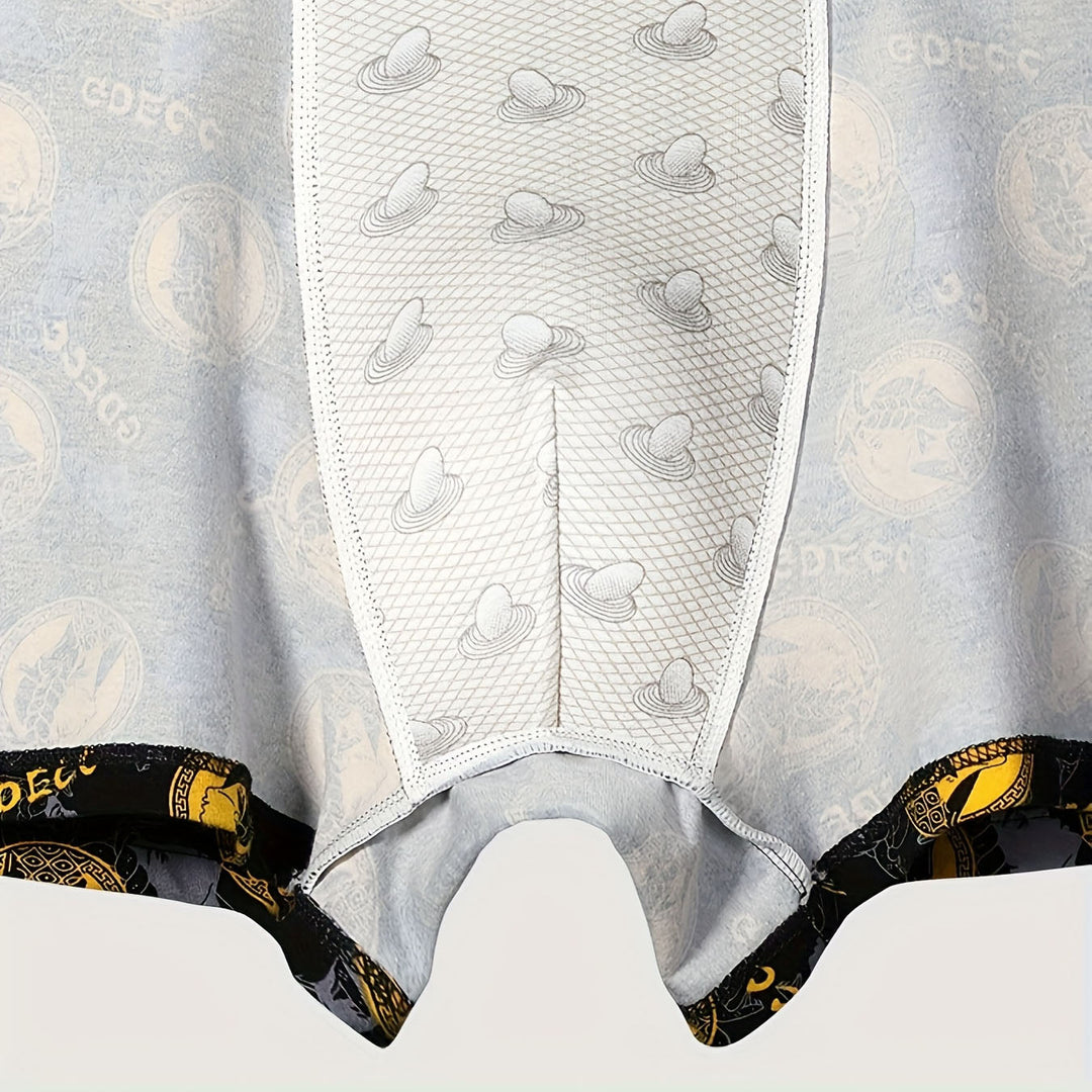 Enzo Cotton Boxer Trunks