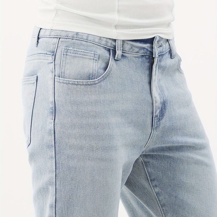 Thiago Tapered Cotton Jeans