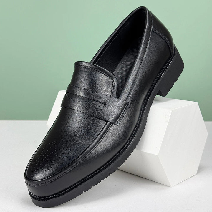 Vittorio Leather Penny Loafers