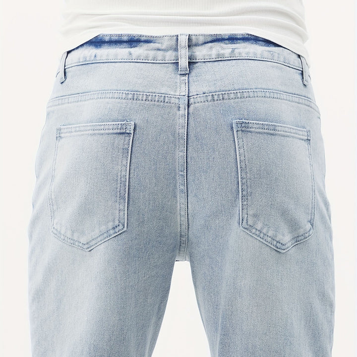 Thiago Tapered Cotton Jeans
