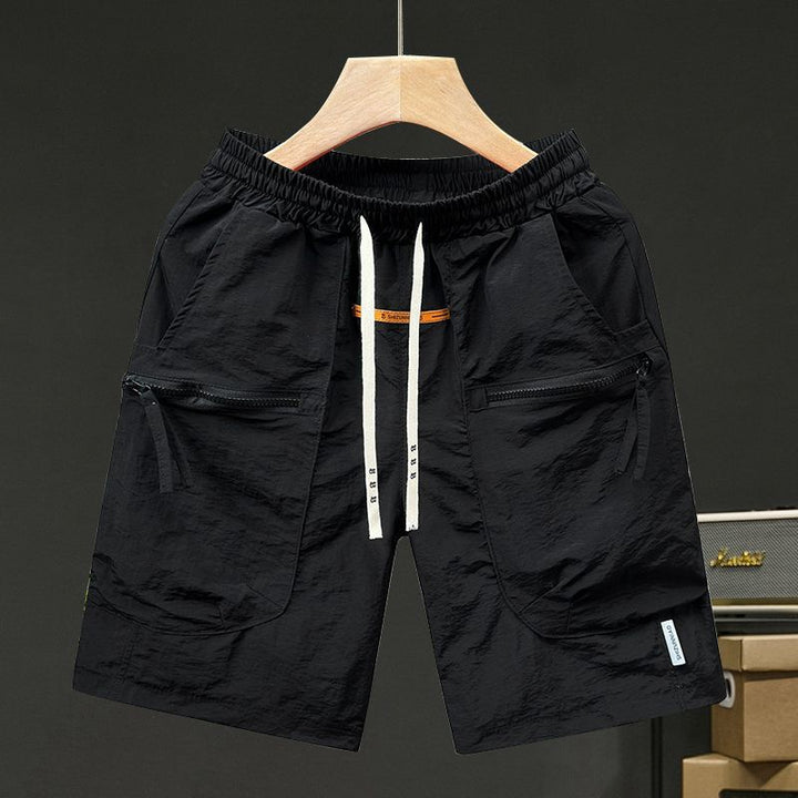 Nuno Tech‑Nylon Utility Shorts