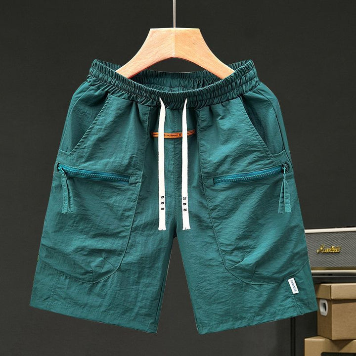 Nuno Tech‑Nylon Utility Shorts
